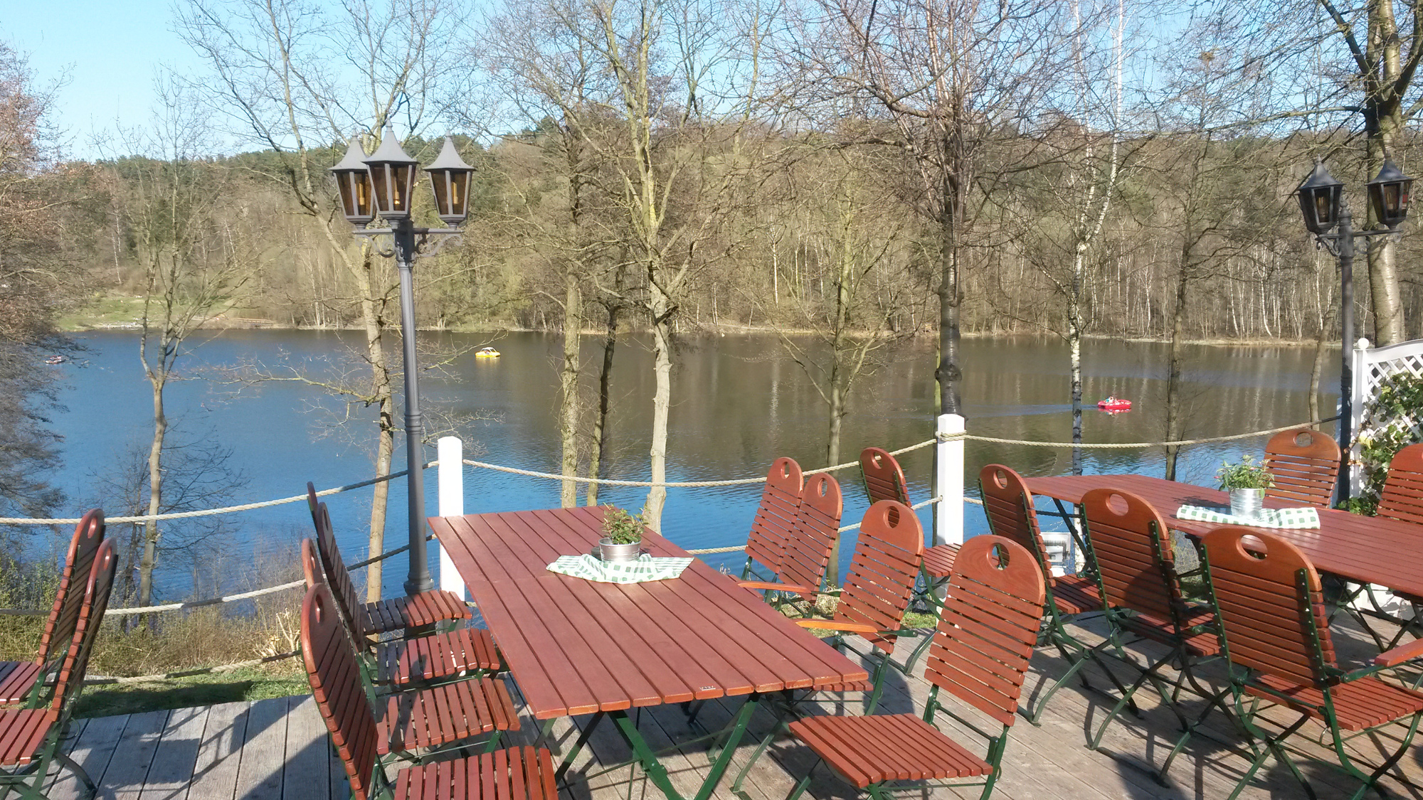 BVMW Unternehmerfrühstück Terrasse am Silberseee