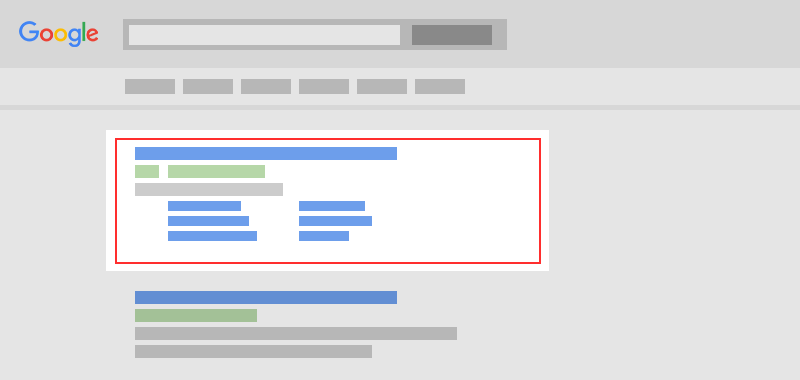 Suchmaschinenwerbung - Google Search - SERP - Search Ads highlighted