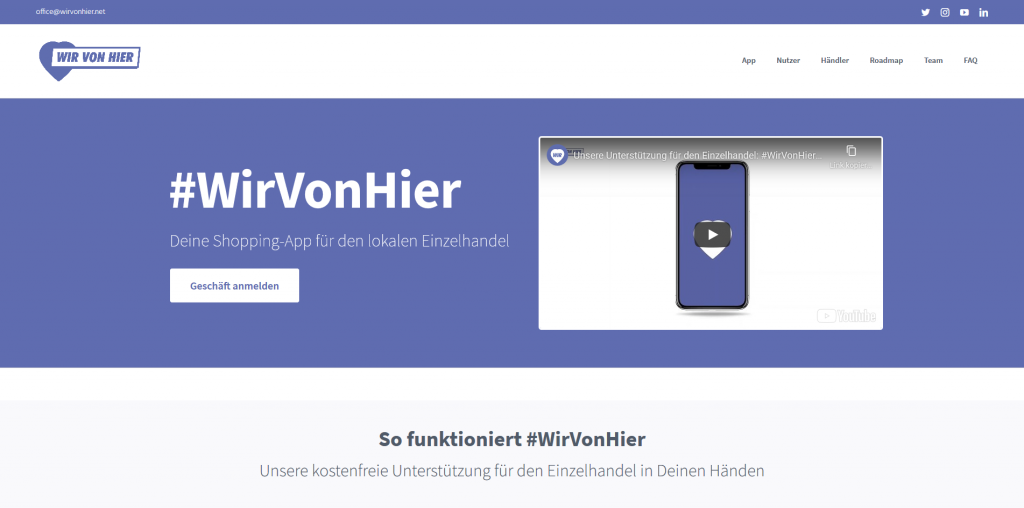 Chancen der Digitalisierung - Website wirvonhier.net